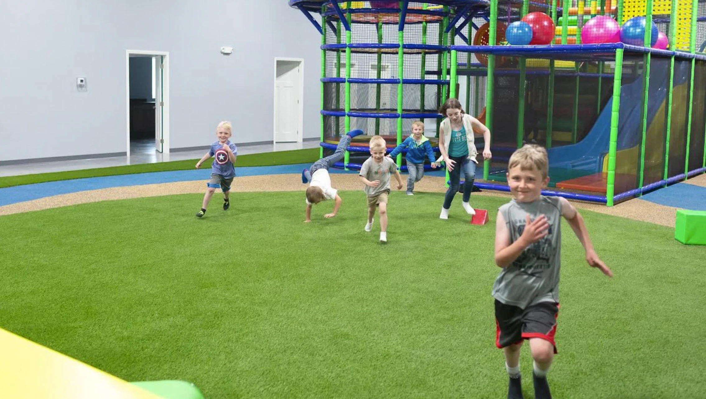 Playground Turf Installation in The Woodlands, TX