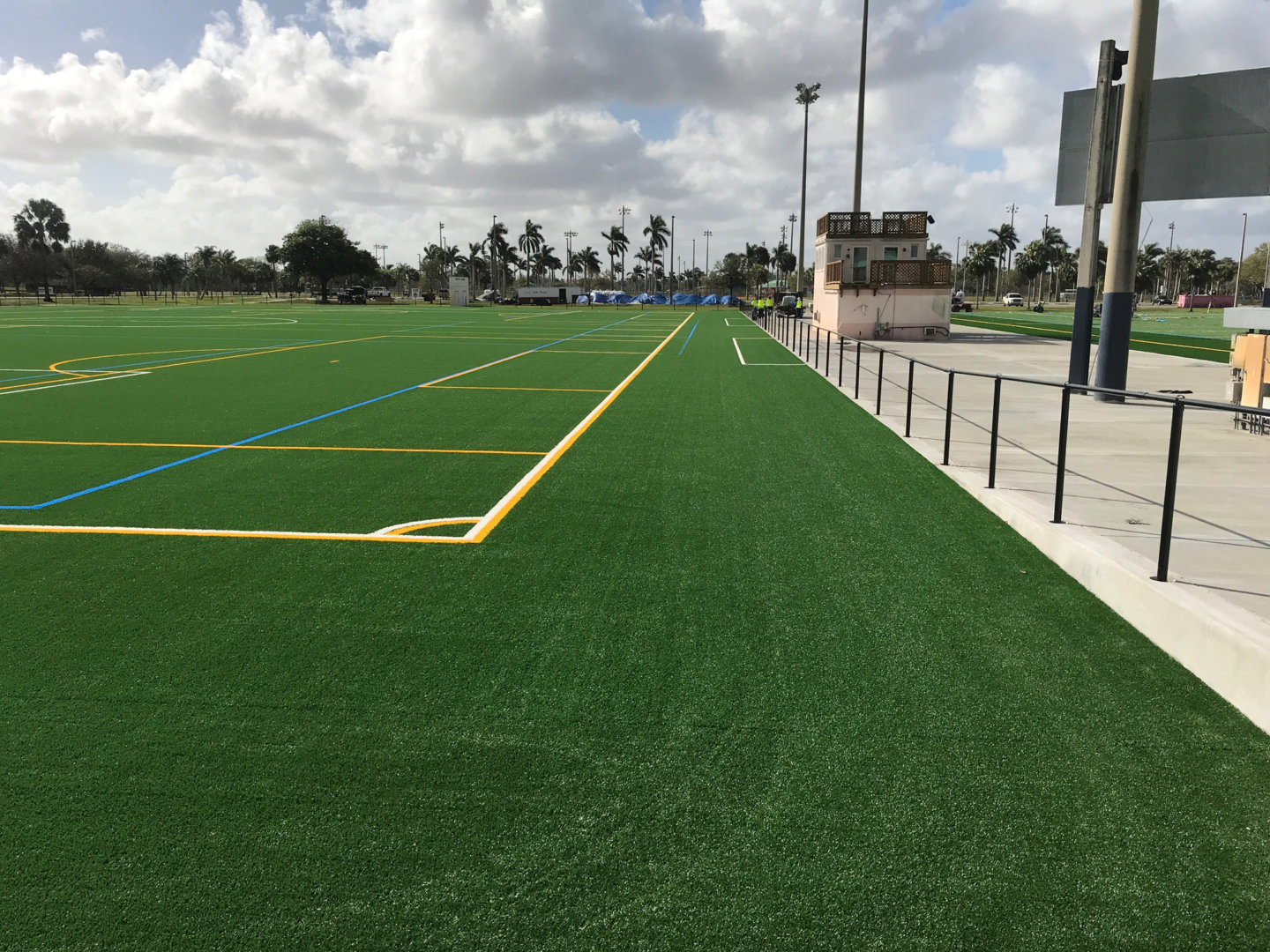 Sports Field Turf Installation in The Woodlands, TX