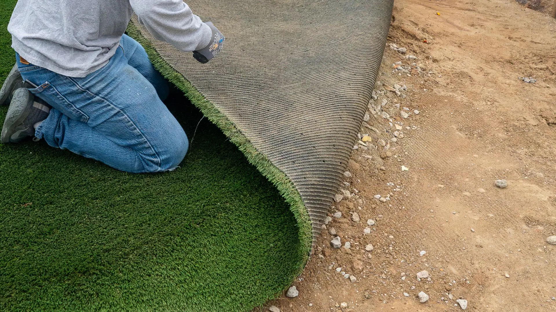 Turf Drainage and Base Corrections in Conroe, TX